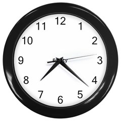 Grandfather s Wall Clock - Wall Clock (Black)