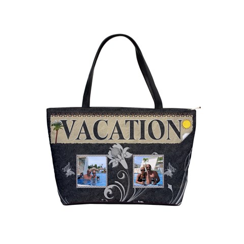 Relaxing Vacation Classic Shoulder Handbag By Lil Front