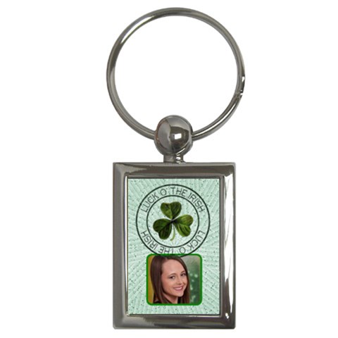 Luck O  The Irish Key Chain By Lil Front