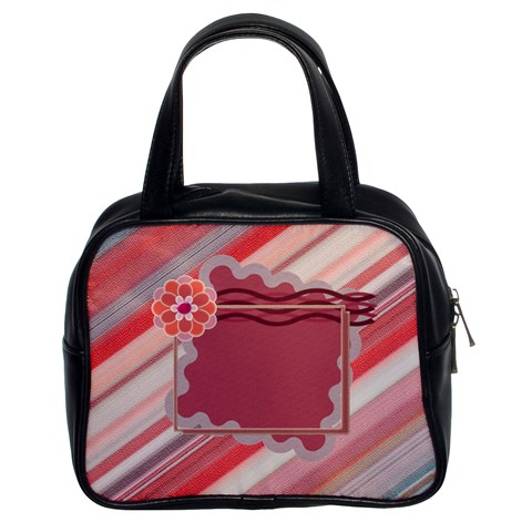 Red Flower Handbag By Daniela Front