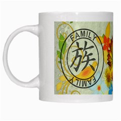 Family Japanese Symbol Mug - White Mug
