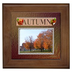Autumn Framed Tile