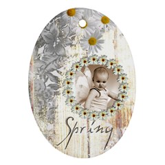 Spring Fairy Oval Ornament - Ornament (Oval)