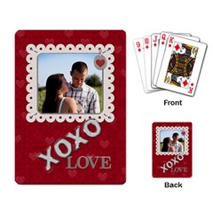 XOXO Playing Cards - Playing Cards Single Design (Rectangle)