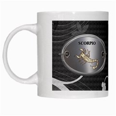 Scorpio Zodiac Mug - White Mug