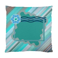 Blue Flower cushion case - Standard Cushion Case (Two Sides)