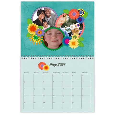 2024 Calendar By Mikki May 2024