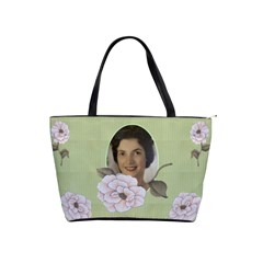 Olive Rose Shoulder Bag - Classic Shoulder Handbag