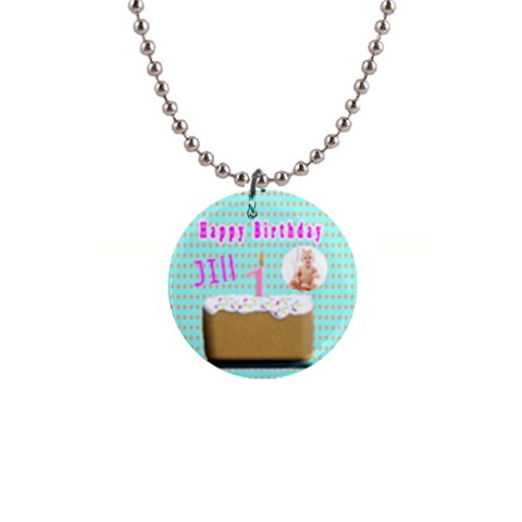 First Birthday Necklace By Danielle Christiansen Front