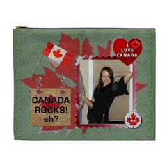 I Love Canada XL Cosmetic Bag - Cosmetic Bag (XL)
