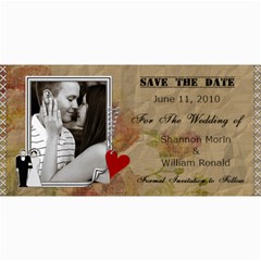 Wedding Save The Date Cards #6 - 4  x 8  Photo Cards