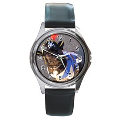 rocky pirate watch - Round Metal Watch