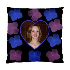 Hydranga Pink and Blue dreaming cushion cover - Standard Cushion Case (One Side)