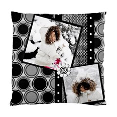 pillow case - one side - black&white - Standard Cushion Case (One Side)