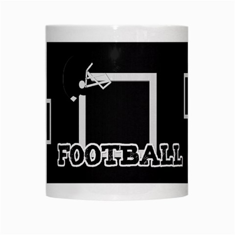 Touchdown (black And Red) Mug By Chelsea Winsor Center