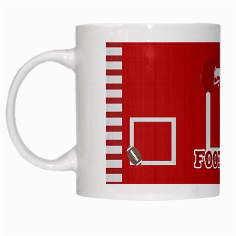 Touchdown (black And Red) Mug 2 By Chelsea Winsor Left