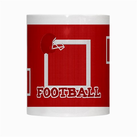 Touchdown (black And Red) Mug 2 By Chelsea Winsor Center