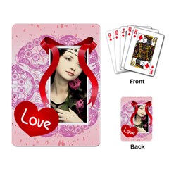 Love card - Playing Cards Single Design (Rectangle)