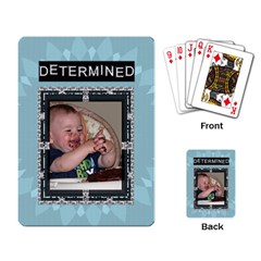 Determined Playing Cards - Playing Cards Single Design (Rectangle)