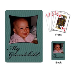 My Grandchild playing card - Playing Cards Single Design (Rectangle)