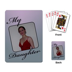 My Daughter Playing cards - Playing Cards Single Design (Rectangle)
