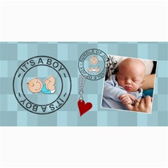 It s a Boy Photo Cards - 4  x 8  Photo Cards