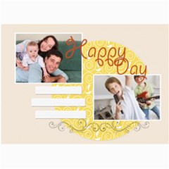 happy day - 5  x 7  Photo Cards