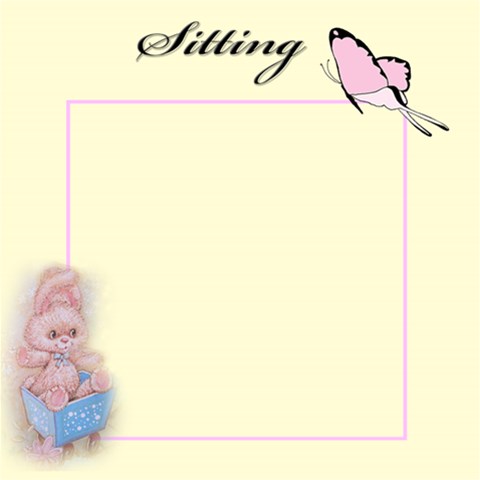Baby Girl Scrapbook Of First s 12x12, 30 Pages By Deborah 12 x12  Scrapbook Page - 22