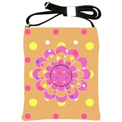 Flower sling bag - Shoulder Sling Bag