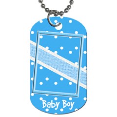 Baby Boy dog tag 2s - Dog Tag (Two Sides)