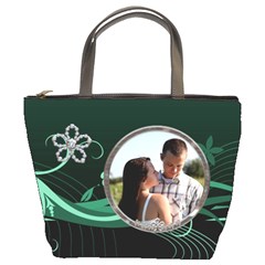 Pretty Green Bucket Bag