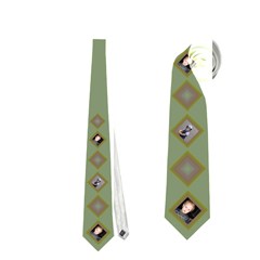 Delightful Khaki tie - Necktie (One Side)