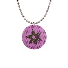 Little Princess Necklace - 1  Button Necklace