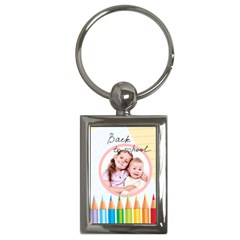 Back to school - Key Chain (Rectangle)