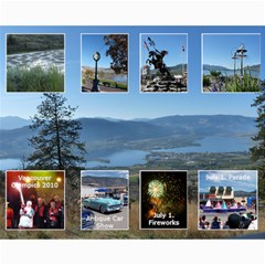 Osoyoos Post Card - Collage 8  x 10 