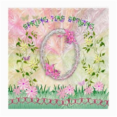 Spring flower glass cloth med - Medium Glasses Cloth