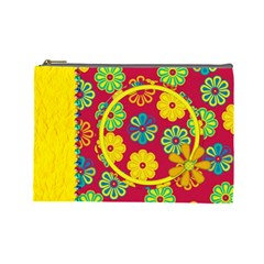 Summers Burst Large Cosmetic Bag 1 - Cosmetic Bag (Large)