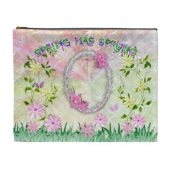 Spring flower floral XL Cosmetic Bag - Cosmetic Bag (XL)