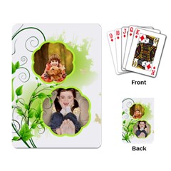 Naturee kids - Playing Cards Single Design (Rectangle)