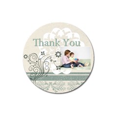 thank you - Magnet 3  (Round)