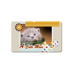 a cute mess - Magnet (Name Card)