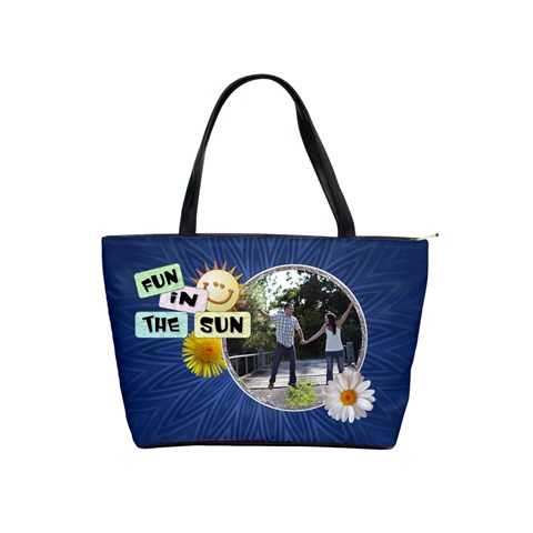 Fun In The Sun Classic Shoulder Handbag By Lil Front