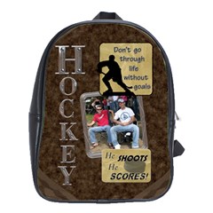 Hockey Large School Bag - School Bag (Large)