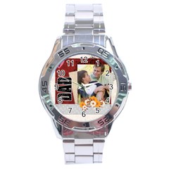 dad - Stainless Steel Analogue Watch