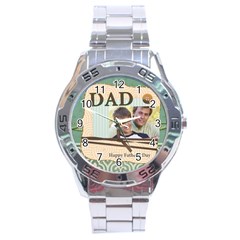 dad - Stainless Steel Analogue Watch