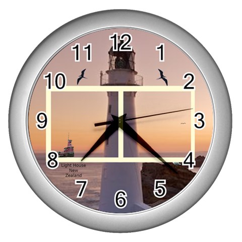 Castle Point Light House Clock By Kim Blair Front