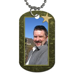 Military Love (2 sided) dog tag - Dog Tag (Two Sides)