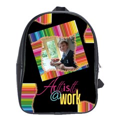 Artist @Work School Bag Back pack large - School Bag (Large)