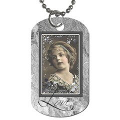 Love You Double Sided Dog Tag - Dog Tag (Two Sides)