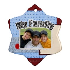 my family - Ornament (Snowflake)